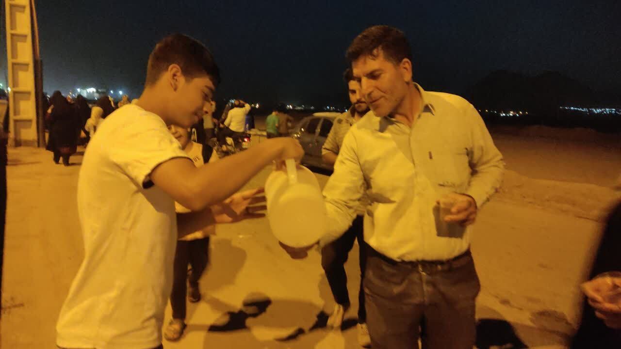برپایی ایستگاه صلواتی