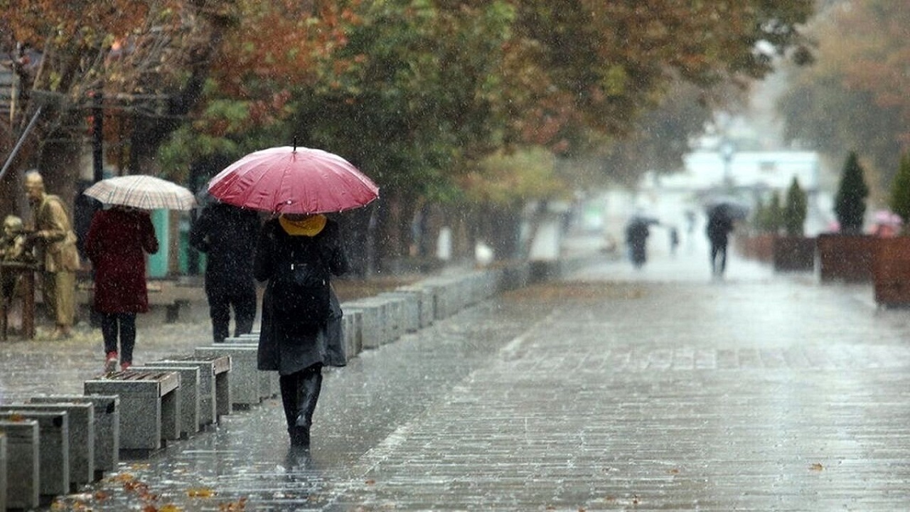 هشدار سطح نارنجی برای بارش باران در سواحل شمالی