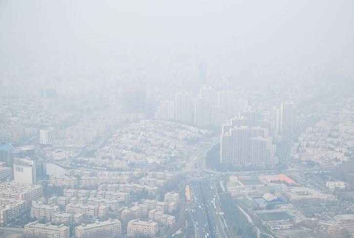 آلودگی هوای ۱۳ شهر خوزستان در وضعیت قرمز و نارنجی