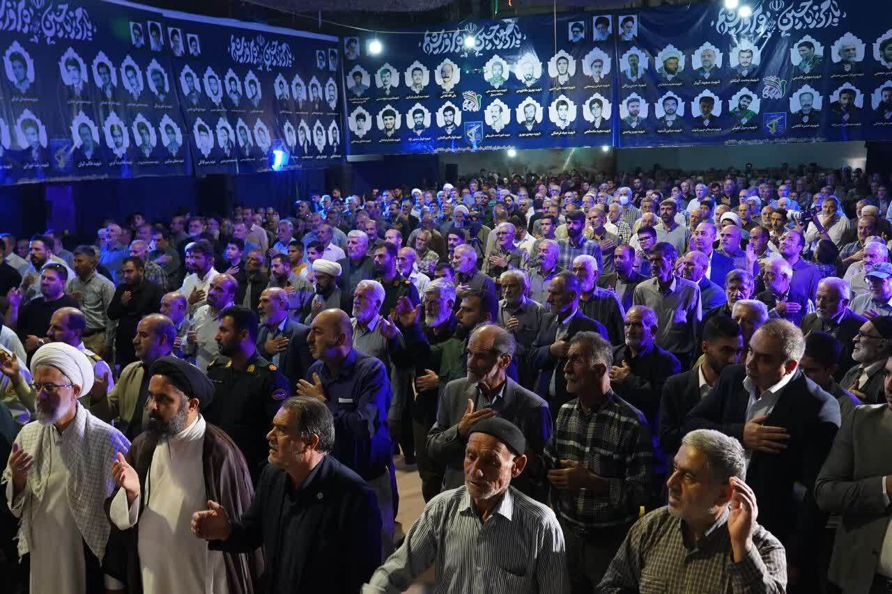گزارش تصویری از برگزاری اجلاسیه ۶۳۱ شهید والامقام در طالقان