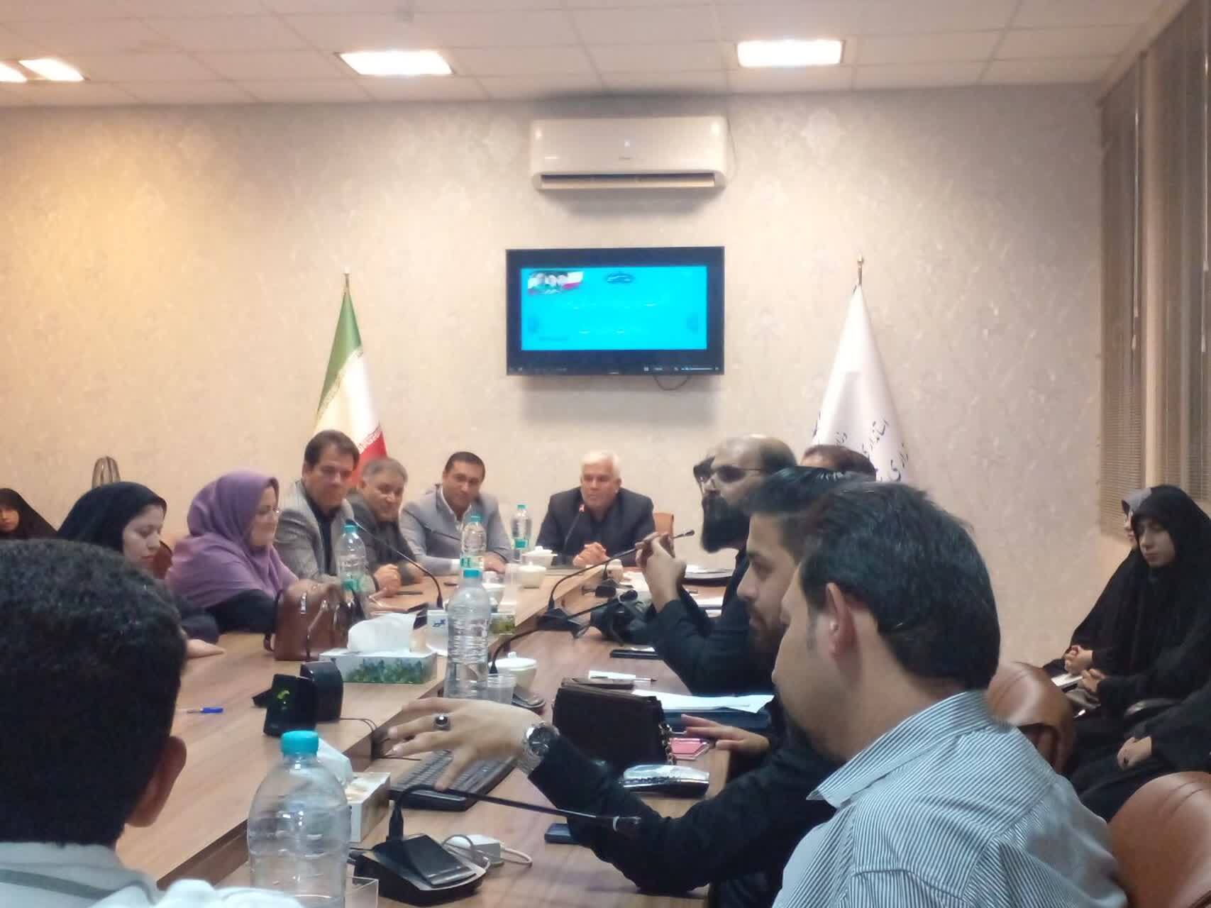دیدار فرماندار شهر فیروزه با اصحاب رسانه در هفته دولت