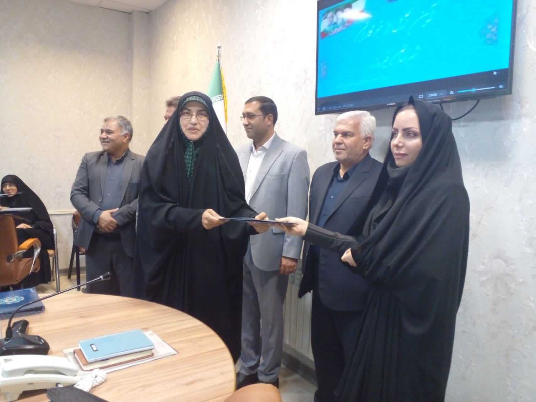 دیدار فرماندار شهر فیروزه با اصحاب رسانه در هفته دولت