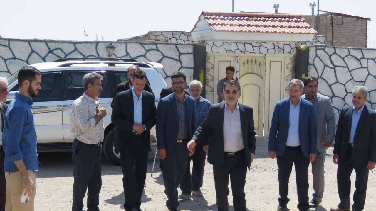 برگزاری آئین کلنگ زنی مدرسه در روستای ینگجه هریس
