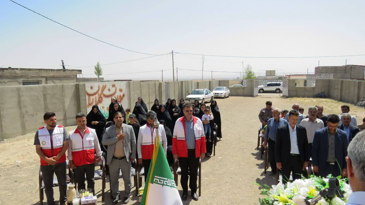 برگزاری آئین کلنگ زنی مدرسه در روستای ینگجه هریس