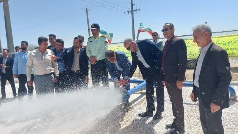 افتتاح طرح آبرسانی در پاسارگاد