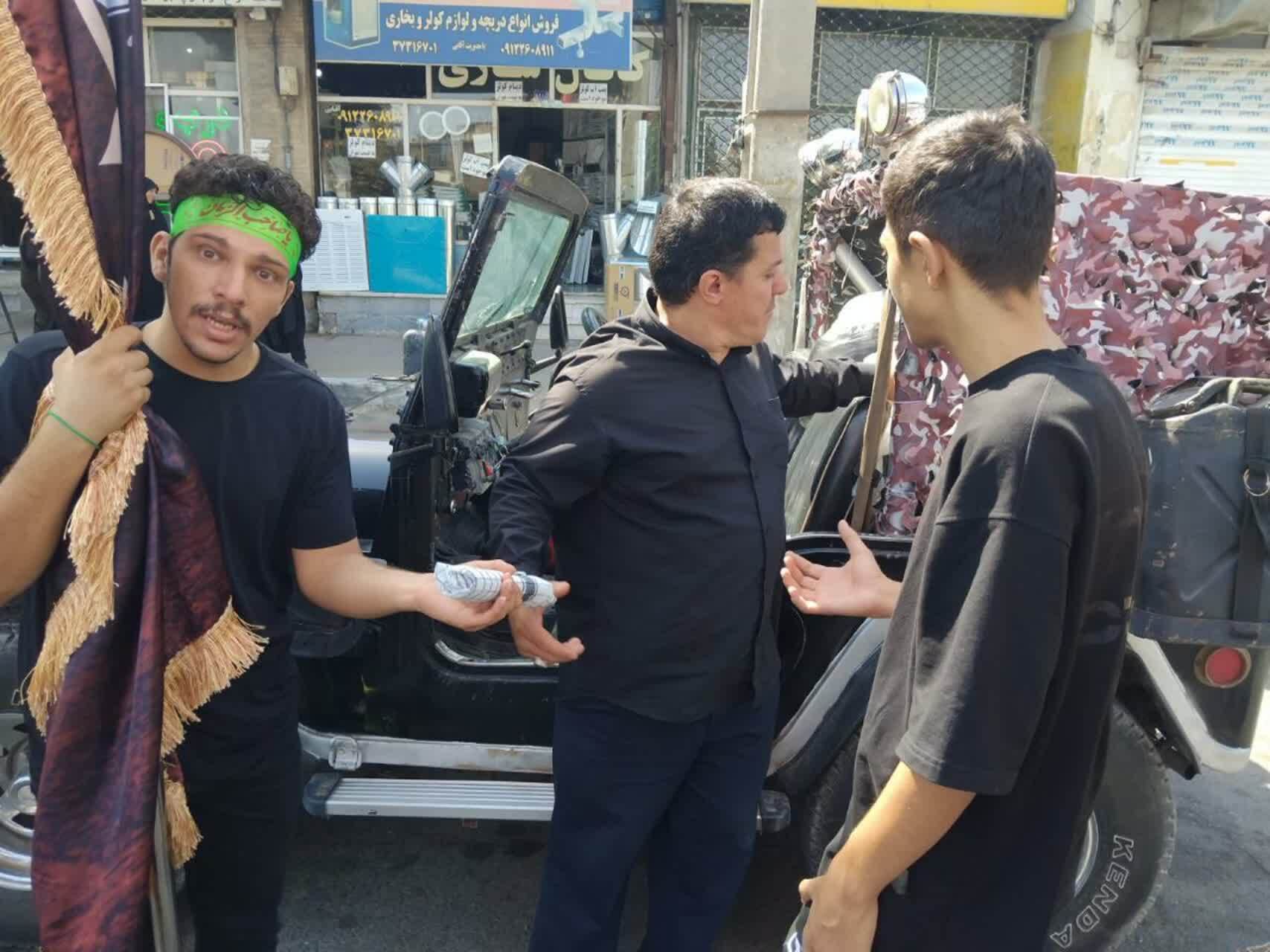 سوگواری ماهدشتی ها در سالروز شهادت امام هشتم شیعیان