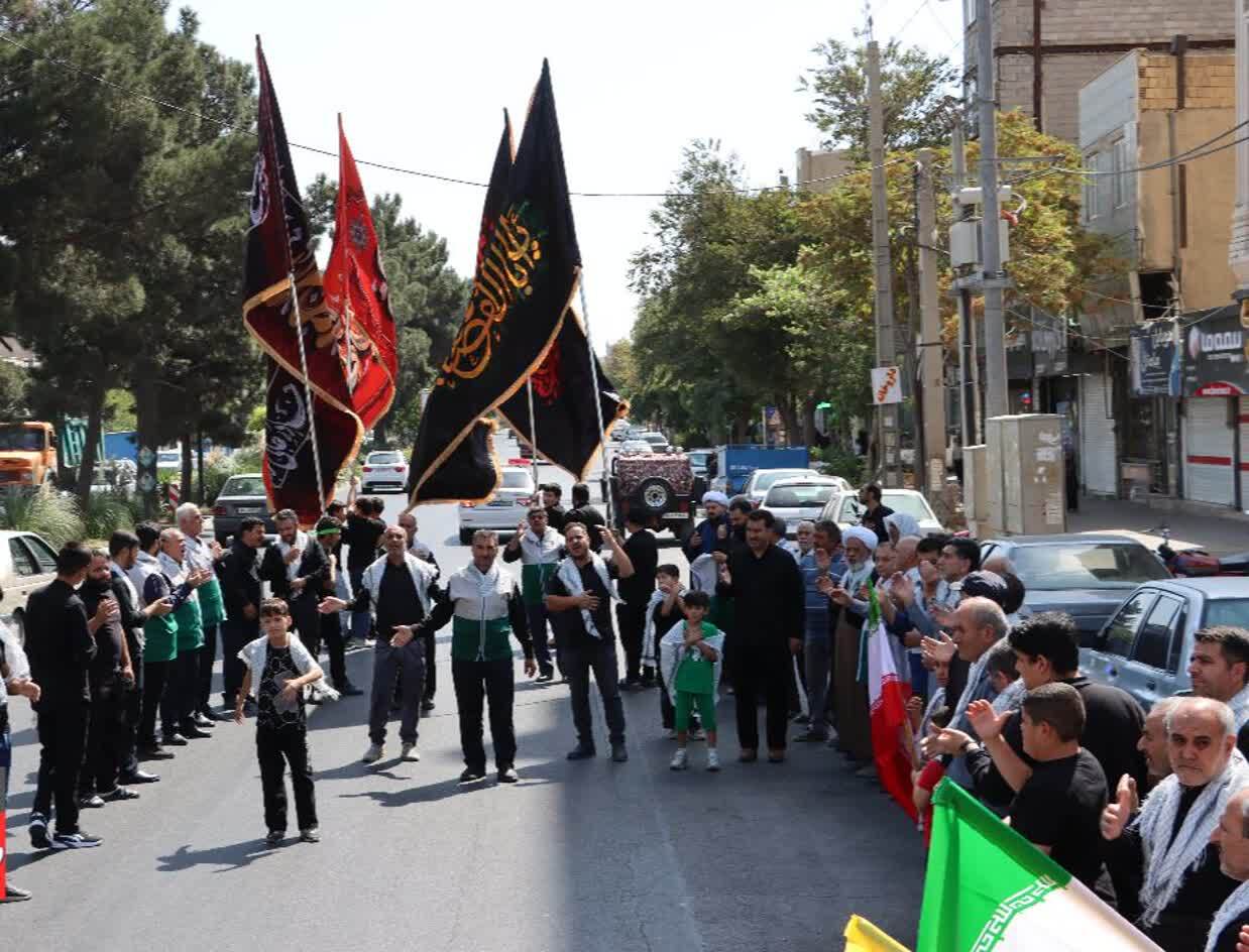 سوگواری ماهدشتی ها در سالروز شهادت امام هشتم شیعیان