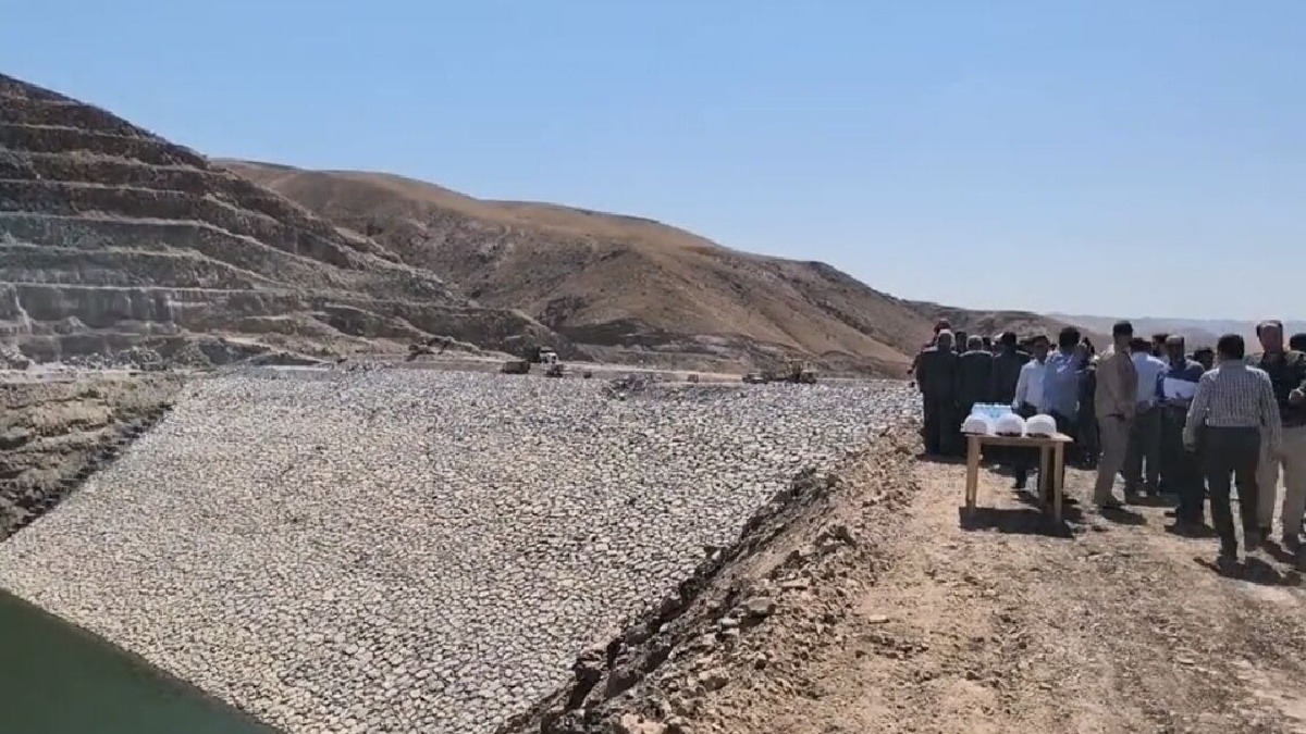 باشگاه خبرنگاران -سد بلوبین زنجان با حضور وزیر نیرو آبگیری شد