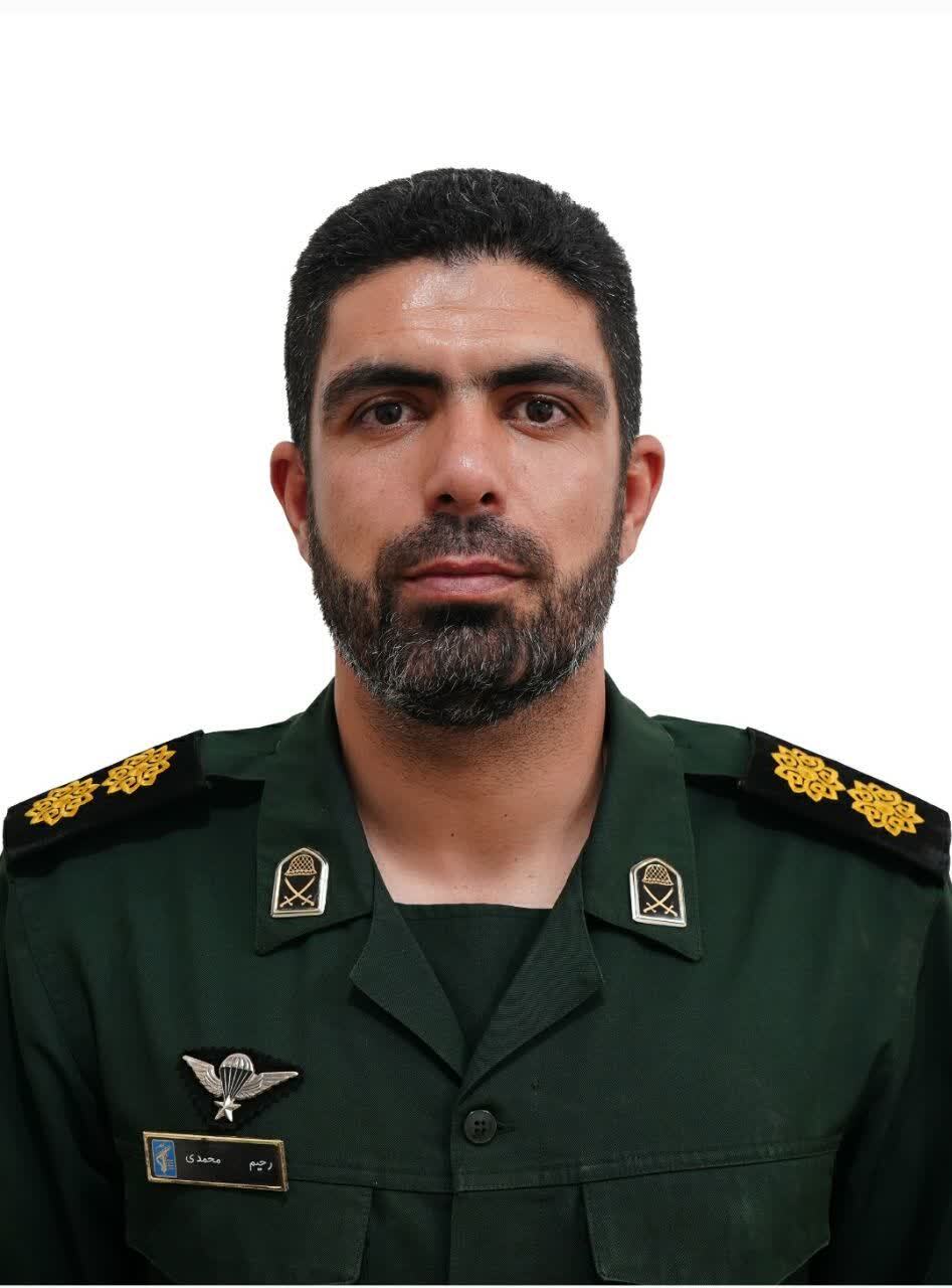 شهادت سرهنگ پاسدار رحیم محمدی در منطقه مرزی سراوان&nbsp;+تصویر