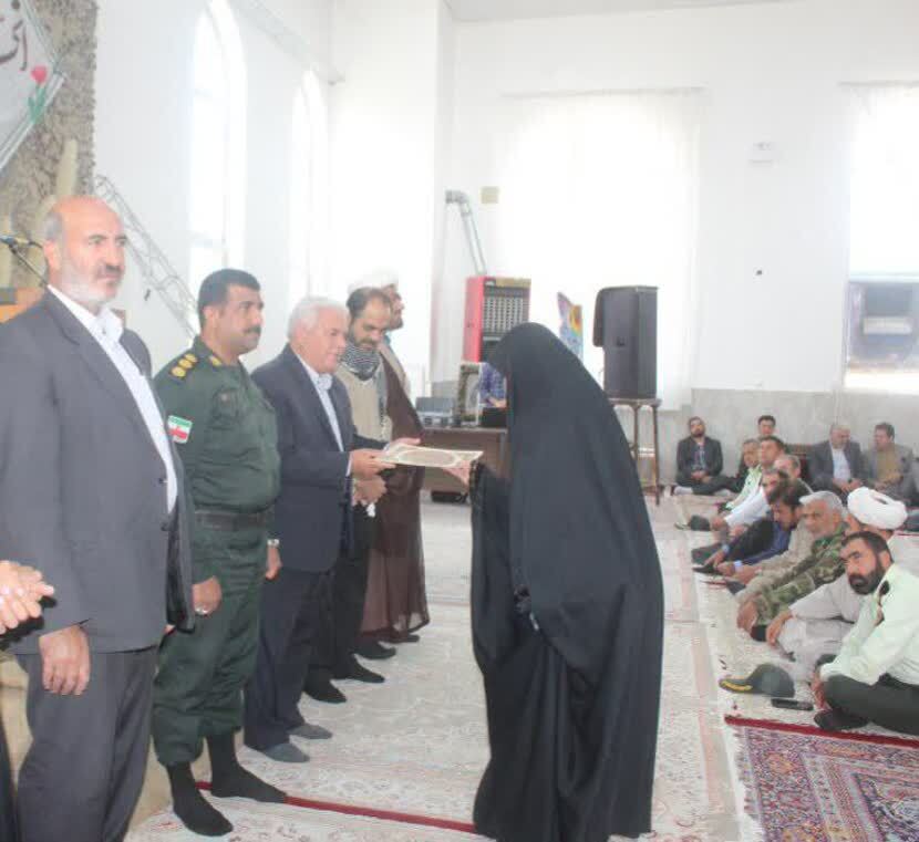 برگزاری مراسم یادبود شهدای جاویدالاثر در فیروزه