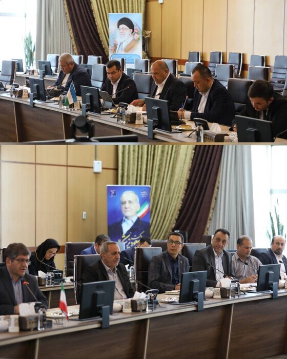 دیدار مدیرعامل راه&zwnj;آهن ایران و رئیس راه آهن ازبکستان