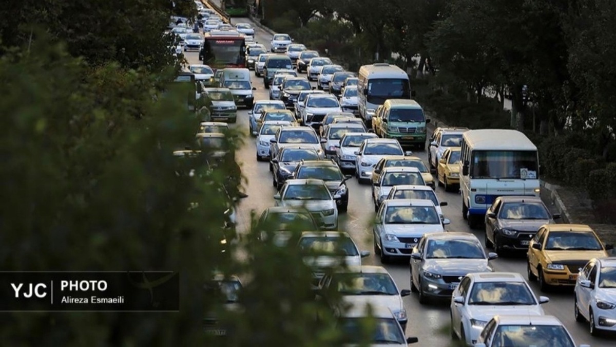 افزایش ترافیک صبحگاهی تهران همزمان با آغاز سال تحصیلی جدید
