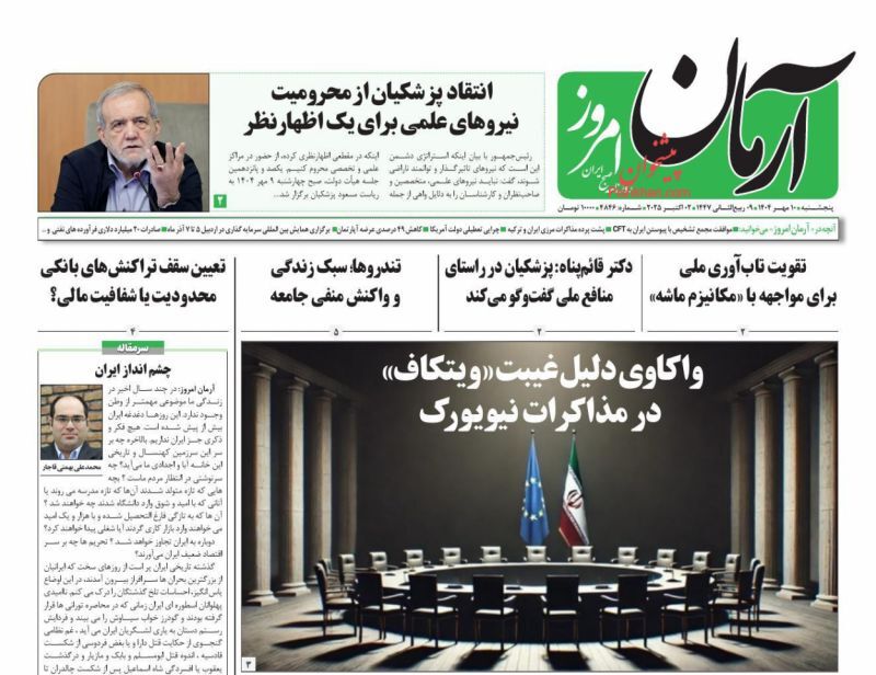 آرمان امروز