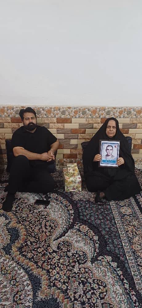 ادای احترام به خانواده شهید والامقام گستهم کشوادی