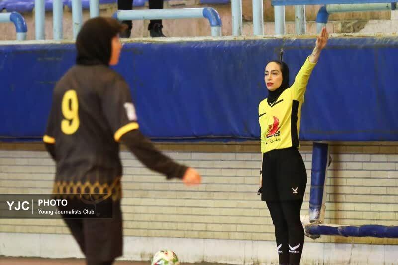 بازی فوتسال بانوان مس&zwnj;کرمان و سپاهان اصفهان