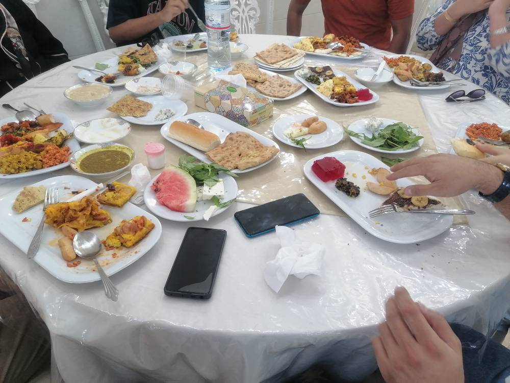 روزی خوشمزه ورنگارنگ در کرمان