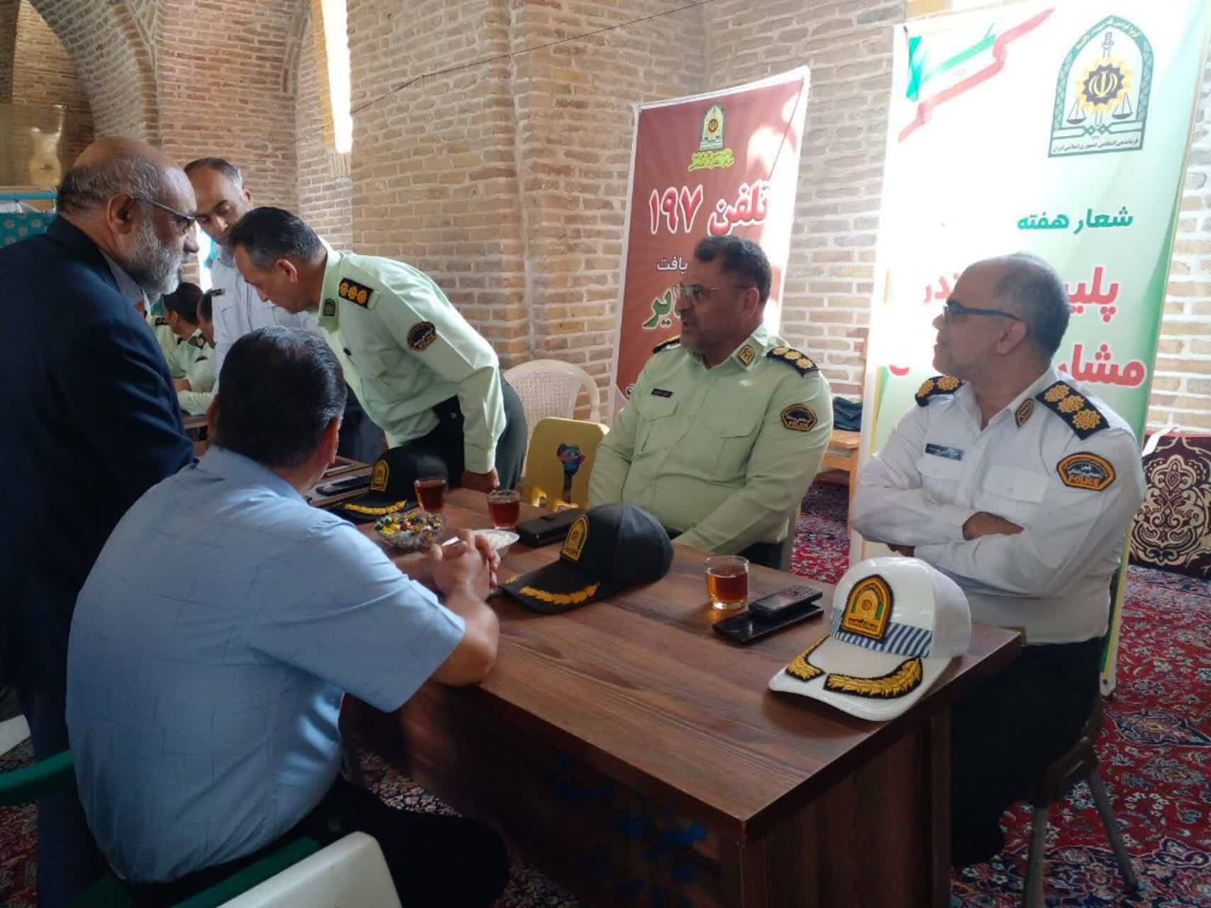 برگزاری میز خدمت در نیشابور