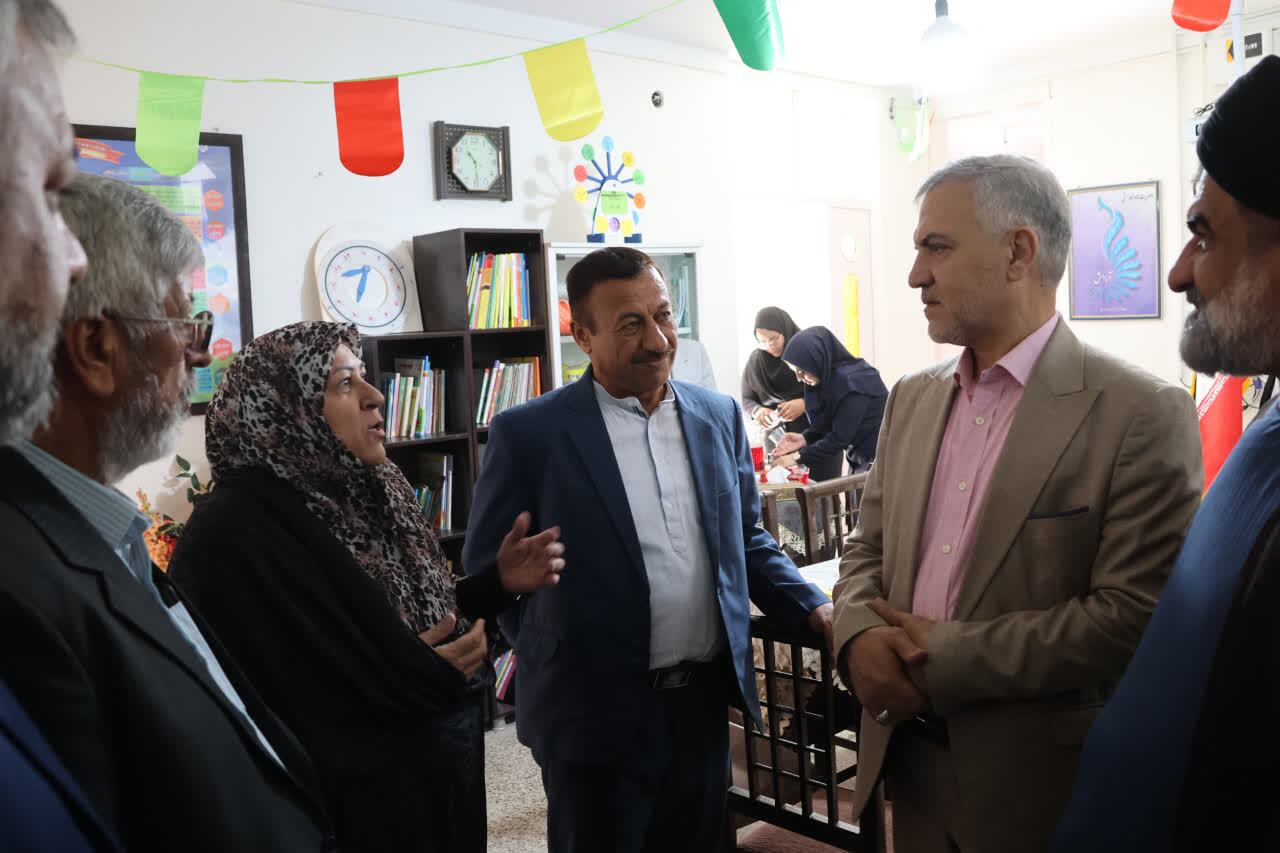 برگزاری مراسم جشن غنچه ها و اجداث مدارس پیش دبستانی در بهارستان