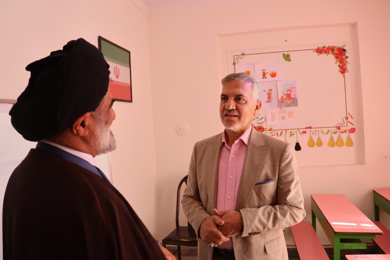 مراسم جشن غنچه ها و اجداث مدارس پیش دبستانی در بهارستان