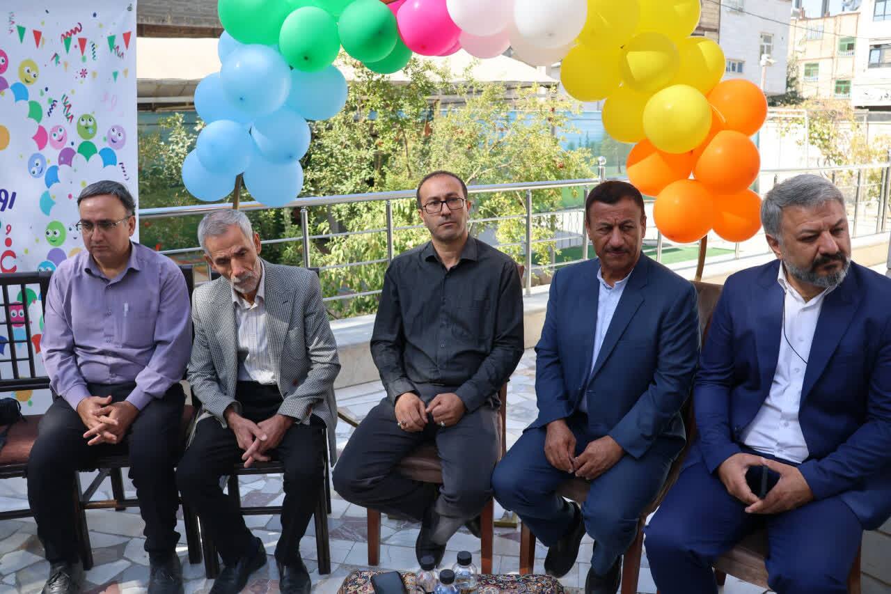 برگزاری مراسم جشن غنچه ها و اجداث مدارس پیش دبستانی در بهارستان