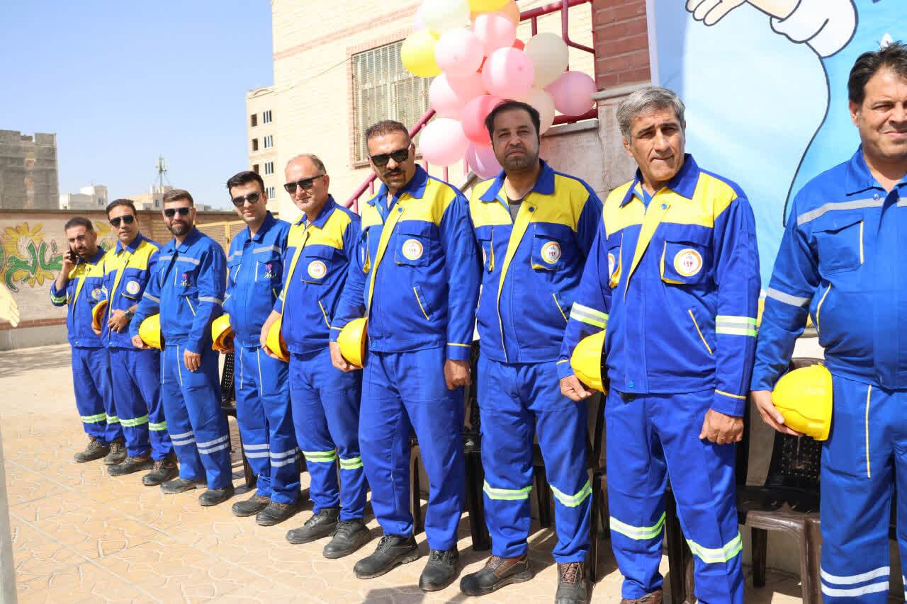طرح همیار گاز استان تهران در مدارس شهرستان بهارستان کلید خورد