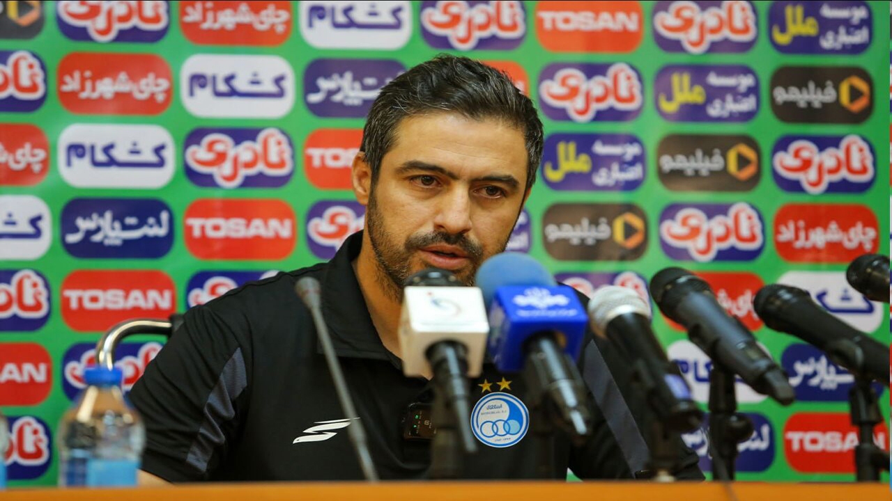 حیدری: همه تیم‌ها مشکل دارند، نه فقط استقلال/ بدشانس بودیم که چادرملو را نبردیم