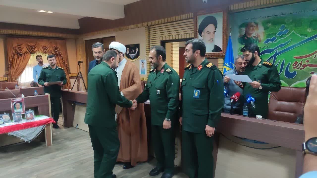 تجلیل از برترین های جشنواره مالک اشتر سپاه قدس گیلان+ تصاویر
