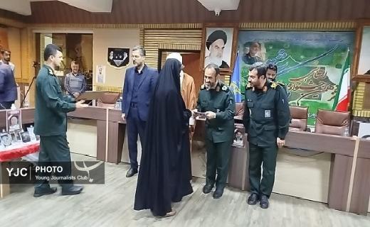 تجلیل از برگزیدگان جشنواره مالک اشتر سپاه قدس گیلان+ تصاویر