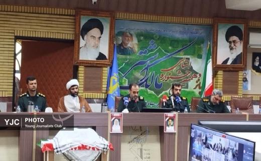 تجلیل از برگزیدگان جشنواره مالک اشتر سپاه قدس گیلان+ تصاویر