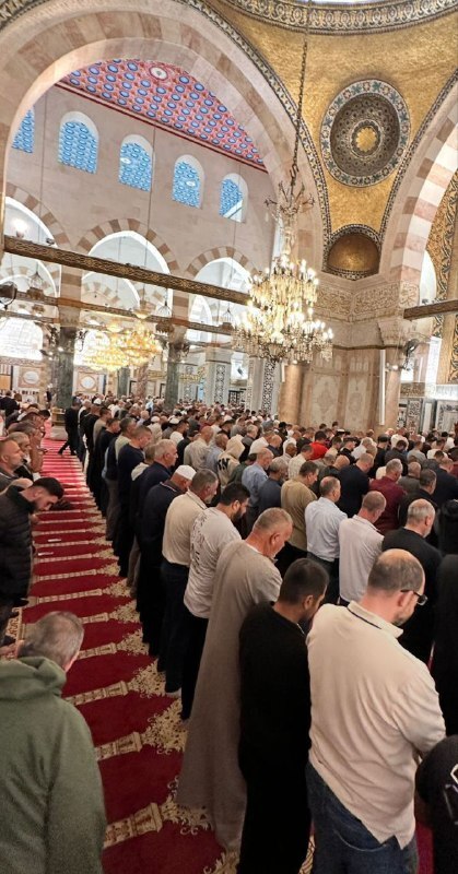 نماز در مسجد الاقصی