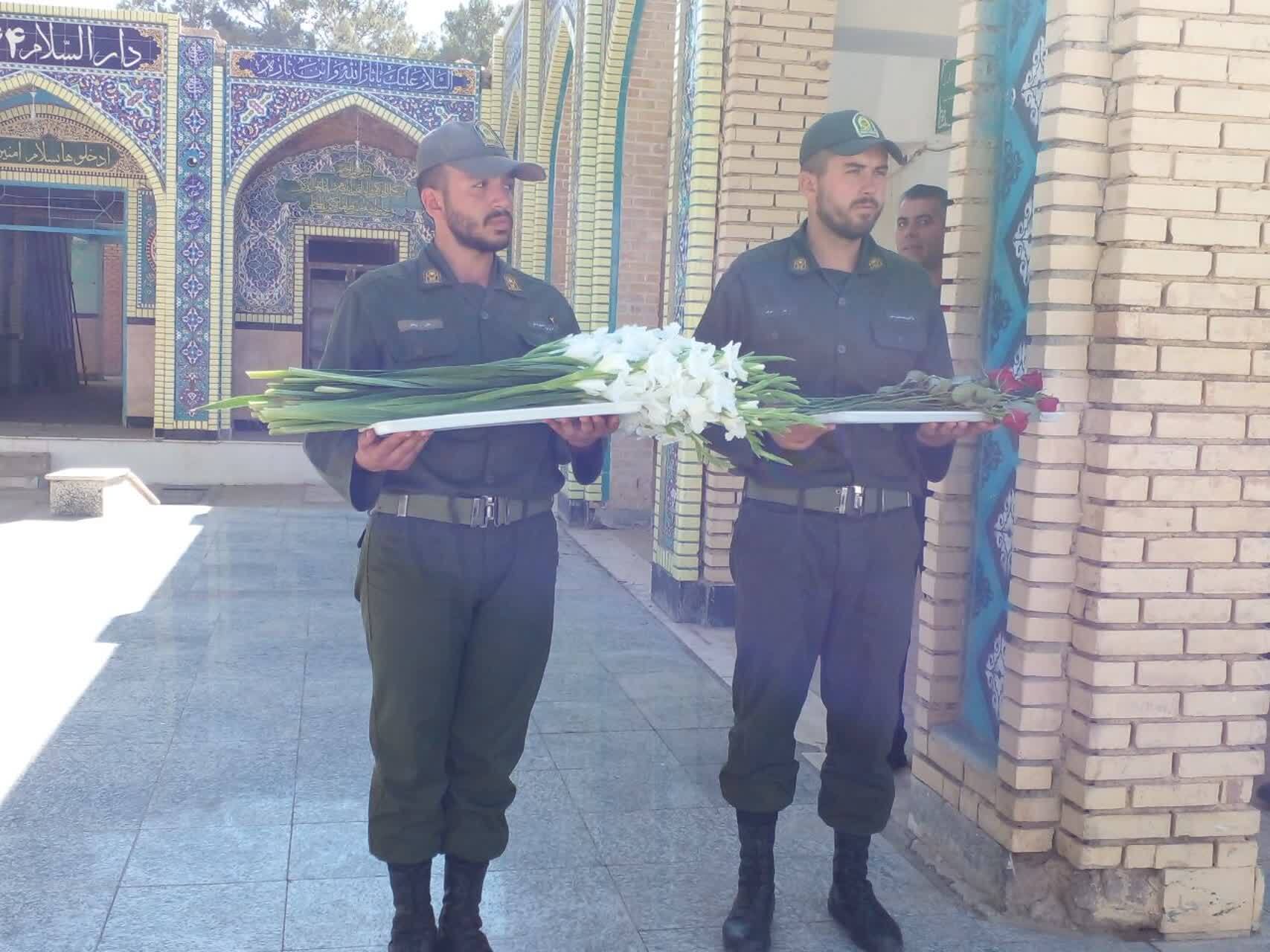 برگزاری مراسم غبار روبی،عطرافشانی و گلباران گلزار شهدای بهشت فضل شهرستان نیشابور در هفته فراجا برگزاری مراسم غبار روبی،عطرافشانی و گلباران گلزار شهدای بهشت فضل شهرستان نیشابور در هفته فراجا
