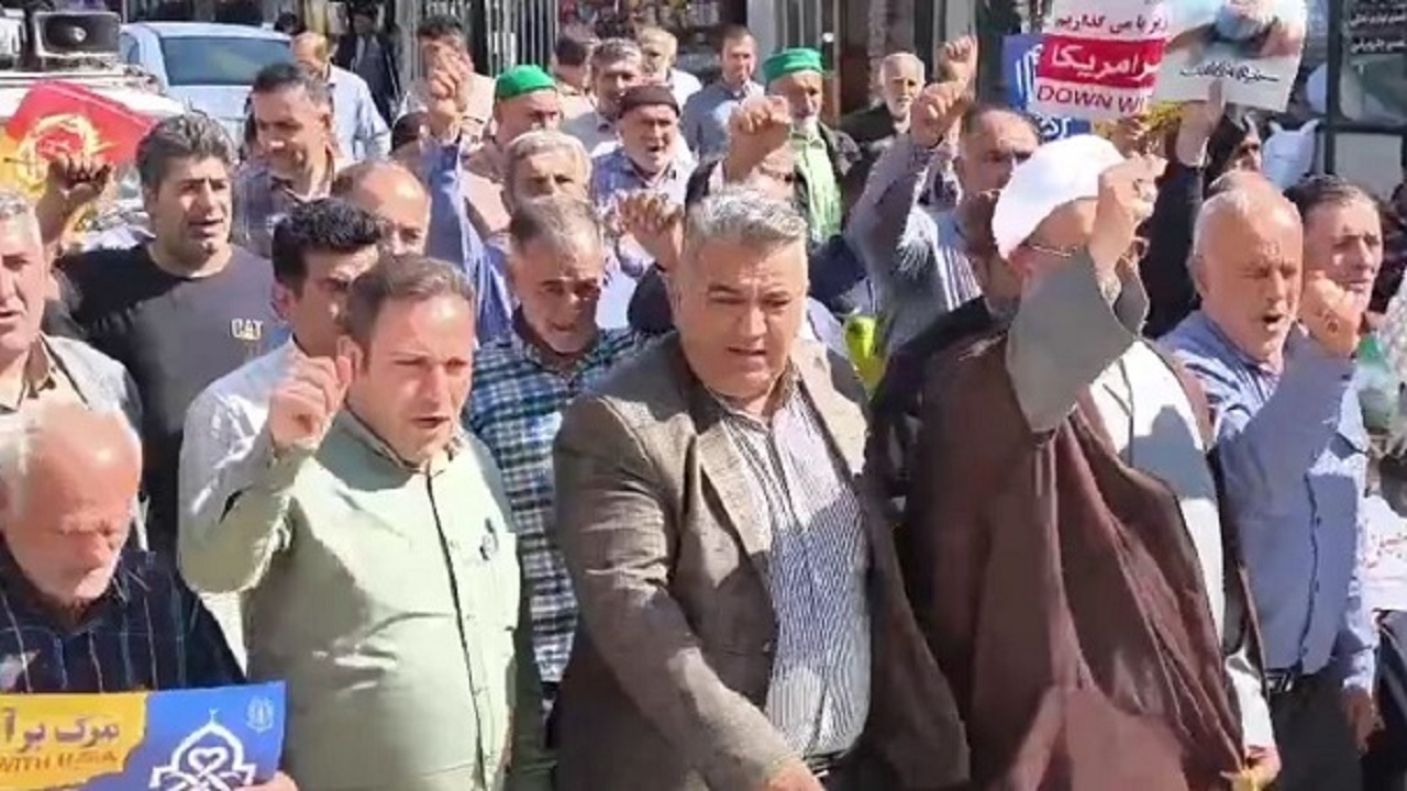 راهپیمایی بشارت نصر امروز در گلستان