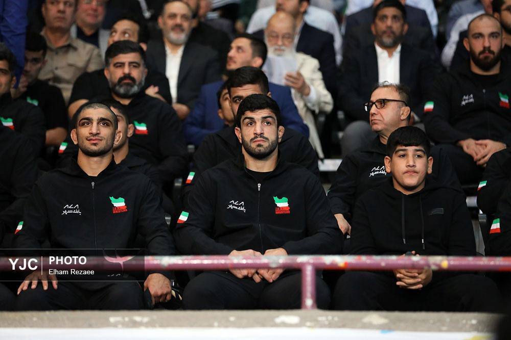 جشن ملی کشتی با حضور قهرمانان