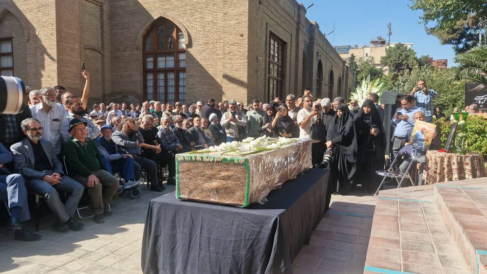 پیکر محمد کاسبی به سوی خانه ابدی بدرقه شد
