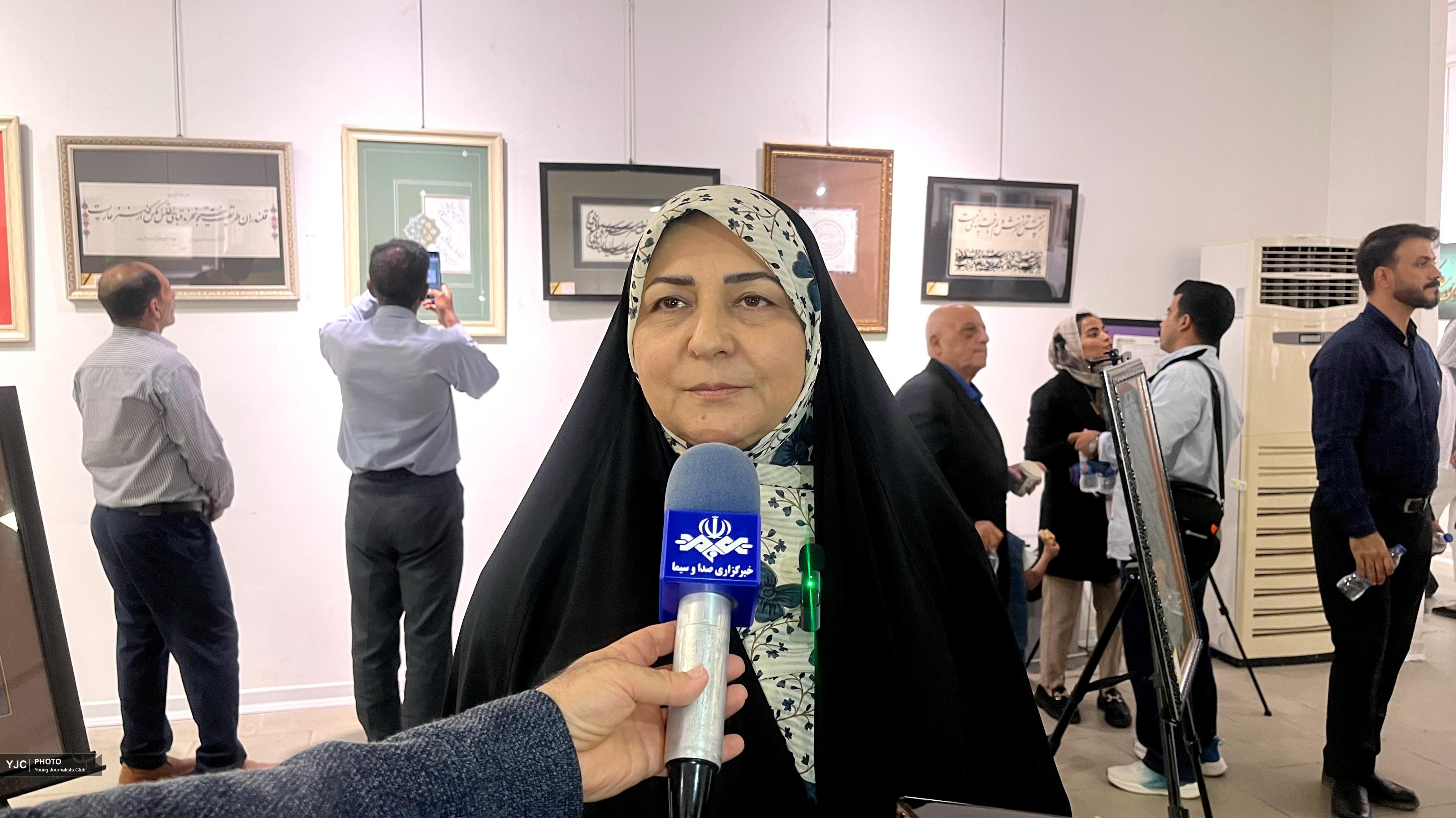 نمایشگاه «غوغای قلم» در بندرعباس برپا شد
