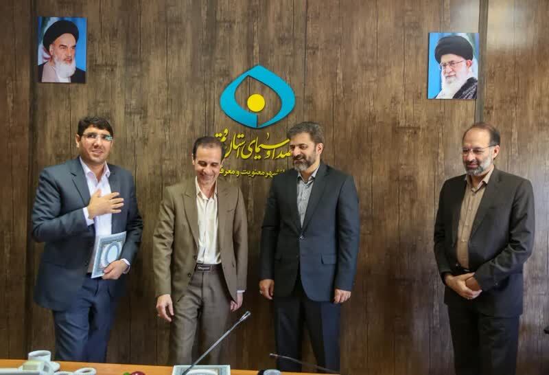 معاون جدید اطلاعات و اخبار صداوسیمای قم معرفی شد