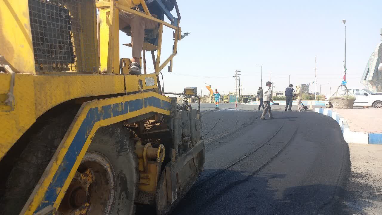 عملیات آسفالت
