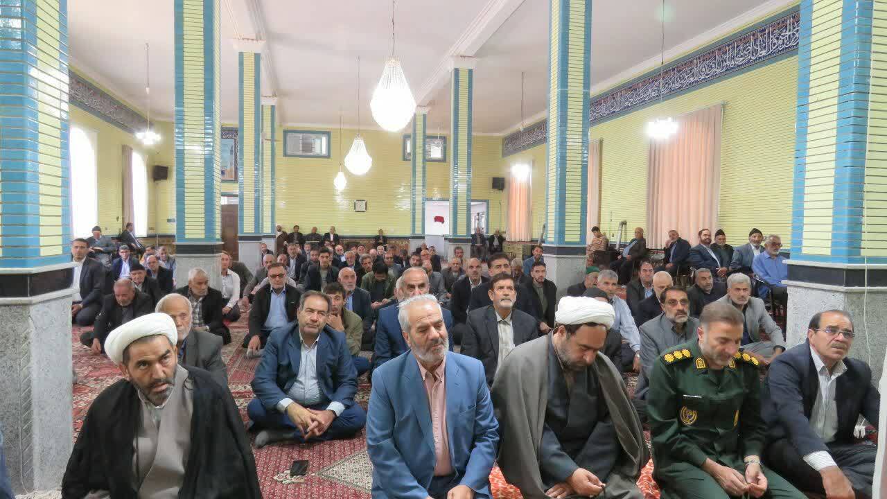 گزارش تصویری از خطبه‌های نمازجمعه این هفته شهرستان هریس