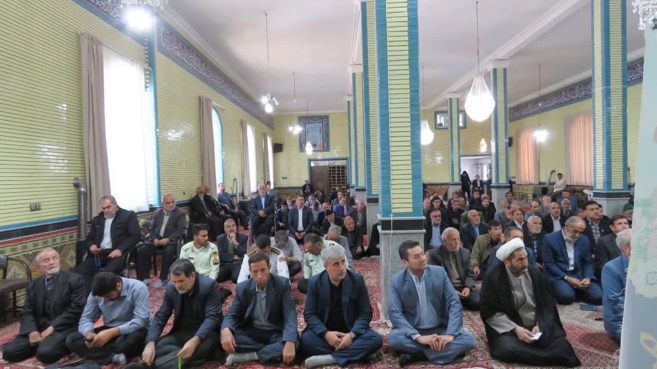 گزارش تصویری از خطبه&zwnj;های نمازجمعه این هفته شهرستان هریس