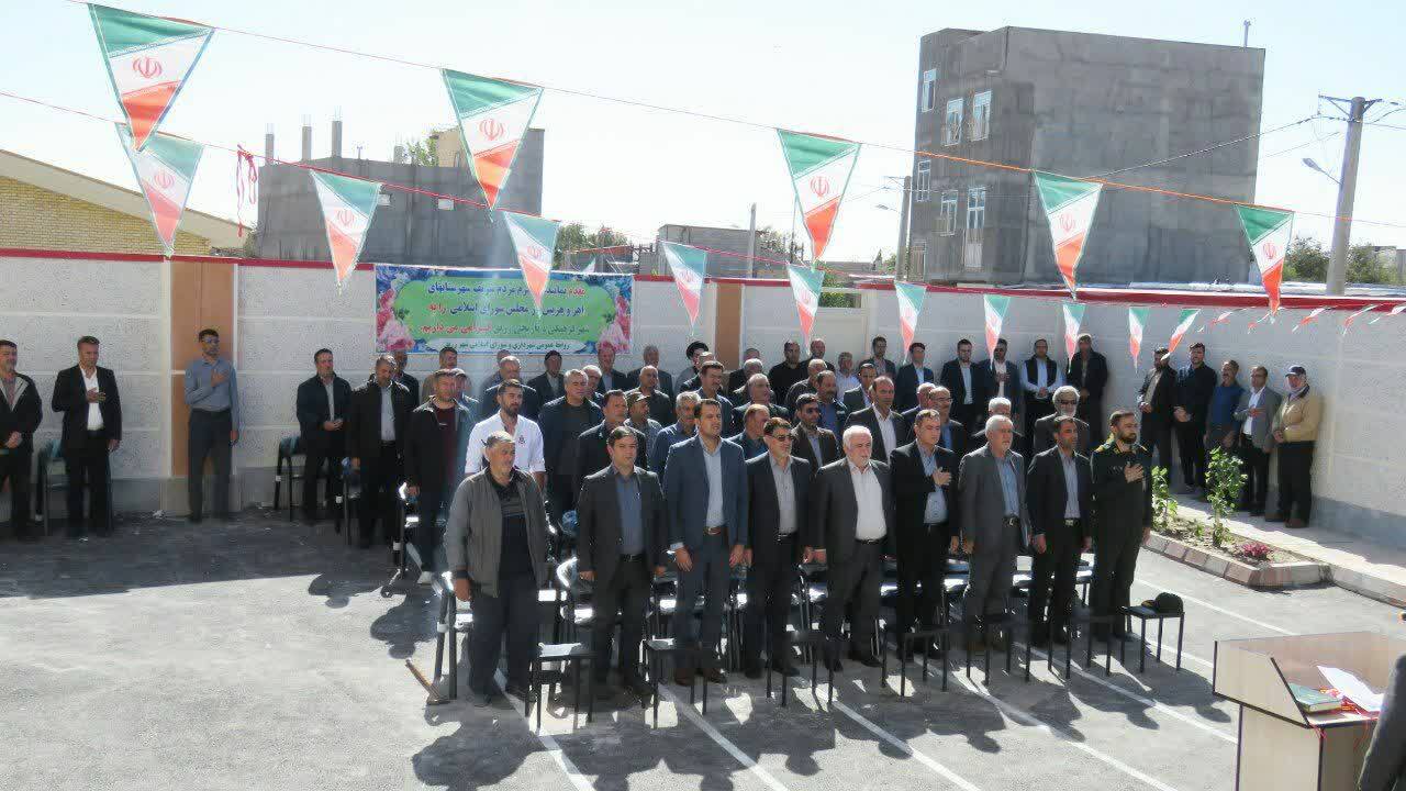 افتتاح مدرسه ۷ کلاسه