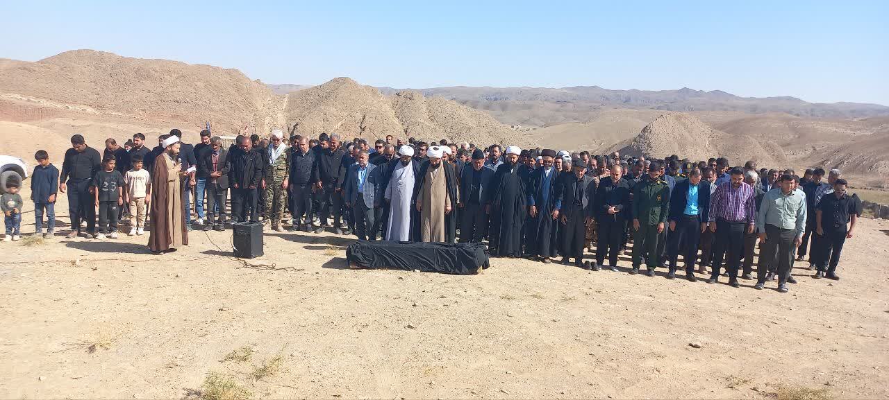 تصاویری از وداع با شکوه اهالی روستای کل نعتو با مادر شهید عباس محمدی