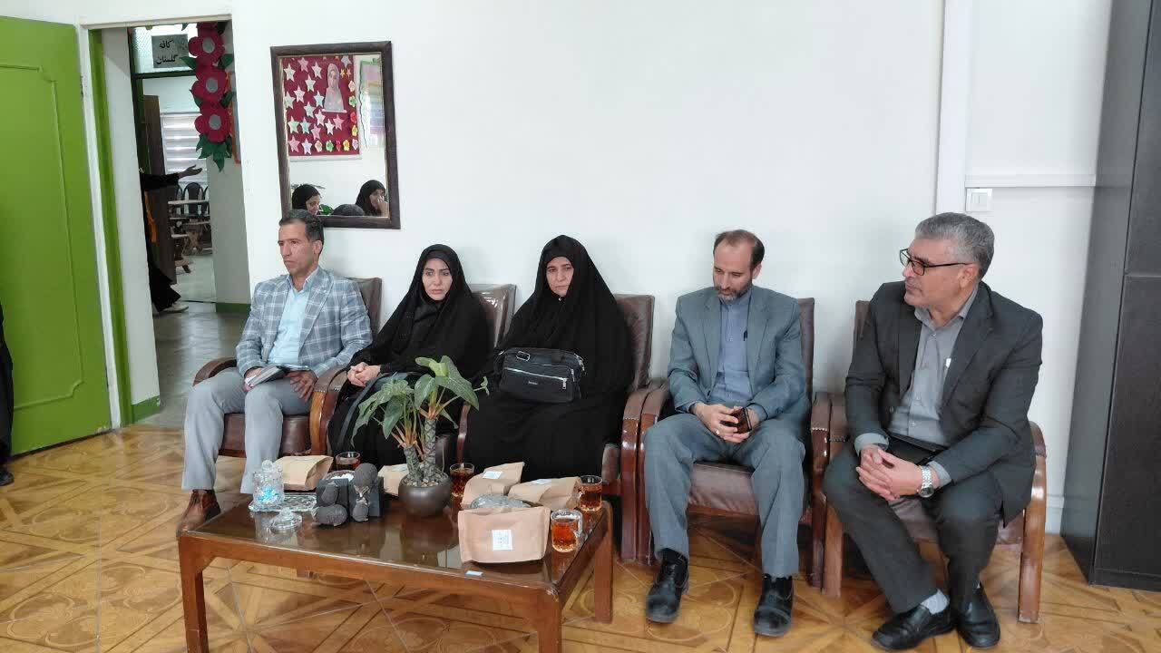 گزارش تصویری از مراسم افتتاحیه مهارت آموزی ورزشی در دبیرستان دخترانه سعدی تهران