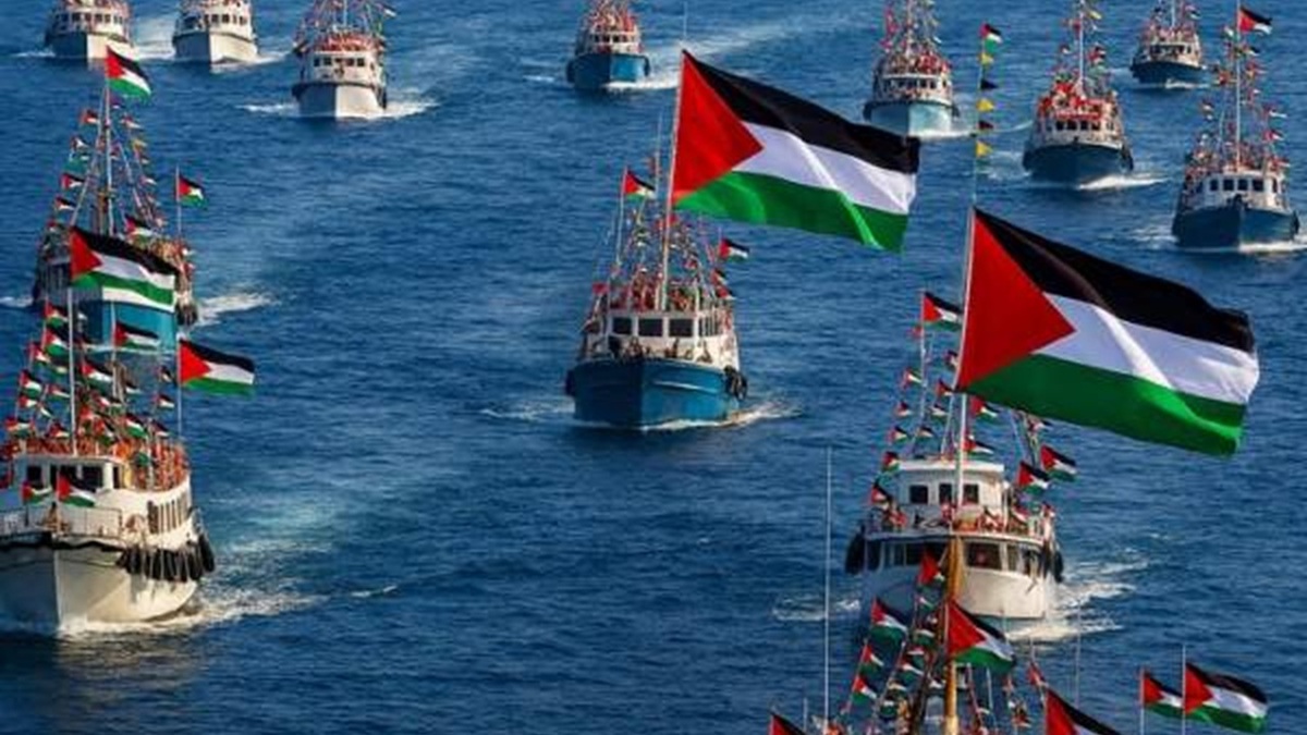 ضرب و شتم و بازداشت، بهای حمایت از فلسطین + فیلم