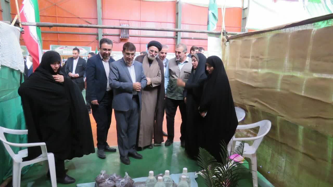 برگزاری افتتاح نمایشگاه اقتصادمقاومتی اشتغالزایی در هریس