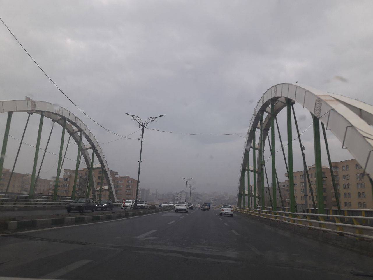 بارش باران در ارومیه