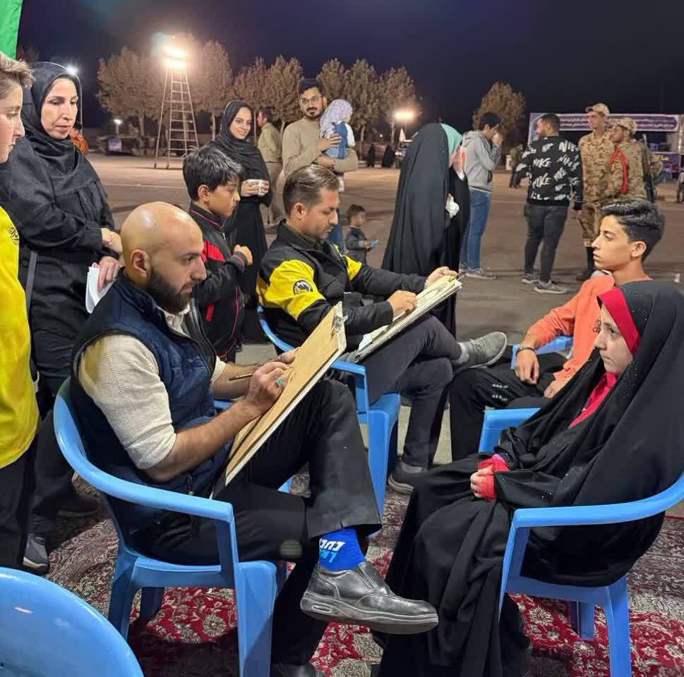 کشیدن پرتره