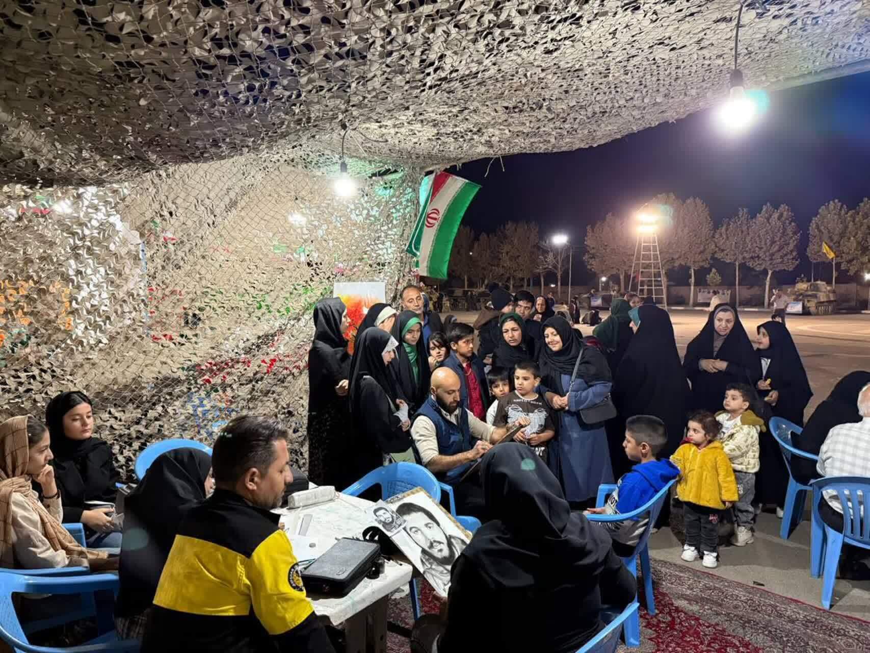 برگزاری نمایشگاه به مناسبت هفته دفاع مقدس