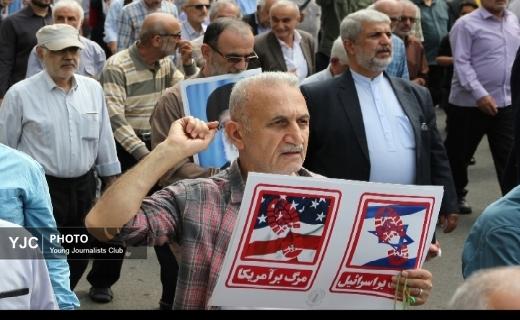 راهپیمایی جمعه های  خشم و نصر نمازگزاران گیلانی+تصاویر