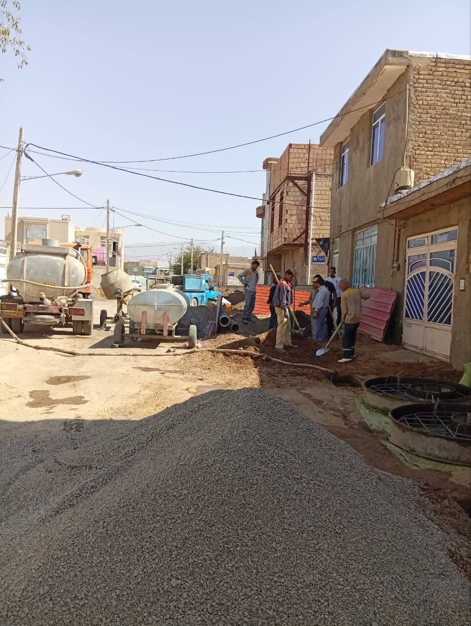 آغاز پروژه بزرگ شبکه جمع آوری فاضلاب جنوب شرق شهر نیشابور