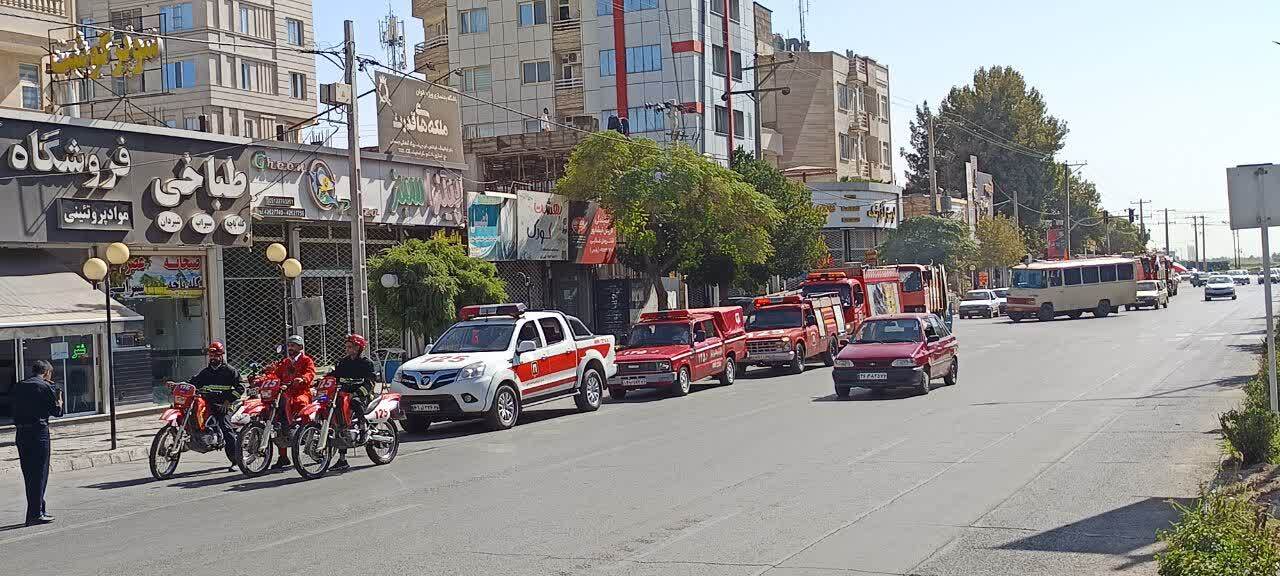 مراسم هفته نیروی انتظامی در نیشابور